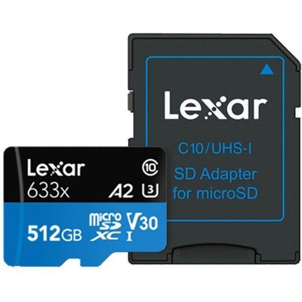 Lexar microSDXC High-Performance UHS-I 633x 512GB