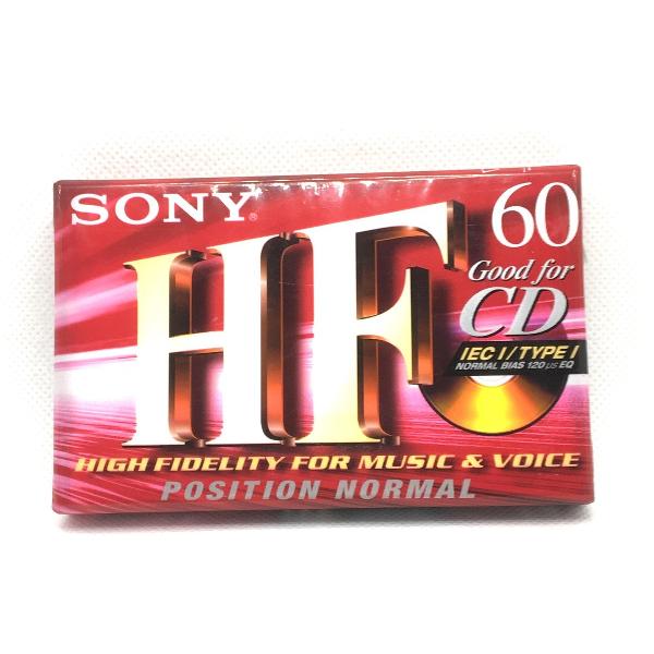 Sony HF 60 position normal Cassettebandje - Uiterst geschikt voor alle opnamedoeleinden / Sealed Blanco Cassettebandje / Cassettedeck / Walkman.