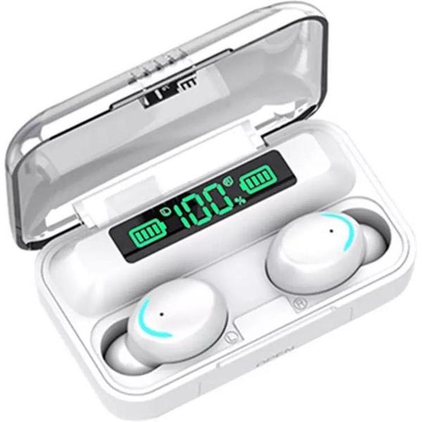 TWS - Draadloze oortjes / in-ear oordopjes - Bluetooth Draadloze buds - Luxe indicator - Geschikt voor alle smartphones o.a Samsung & Iphone, , galaxy buds ,huawei, sony - Wit