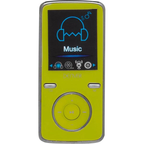 Denver MPG-4054NR - MP3 - MP4 - portable speler - 4GB - Groen
