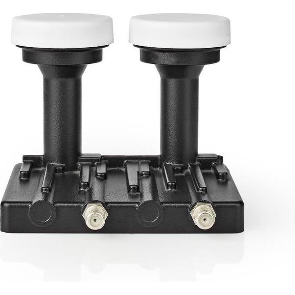 Nedis SLNBTM60BK Universele Lnb Twin Monoblock 6.0 Ruisgetal 0,2 - 0,85 Db