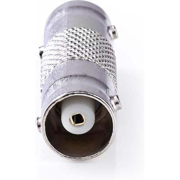 Nedis CVGP01950ME Adapter Antenne Bnc Female - Bnc Female 10 Stuks Metaal