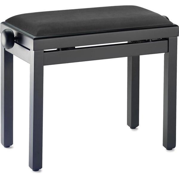 Stagg PB39 Black Matte Velvet Black pianobankje/stoel