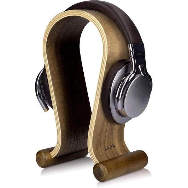 Hoofdtelefoonhouder van eikenhout | Universele Koptelefoon houder | Stand koptelefoonhouder standaard headset