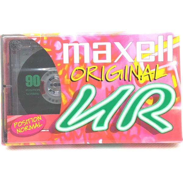 Maxell UR 90 Original position normal Cassettebandje - Uiterst geschikt voor alle opnamedoeleinden / Sealed Blanco Cassettebandje / Cassettedeck / Walkman.