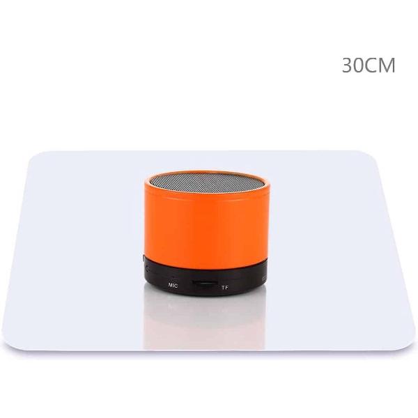 PULUZ 30cm fotografie acryl reflecterende display tafel achtergrond bord (wit)