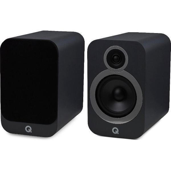 Q Acoustics 3030i Hifi Boekenplank Luidspreker - Grijs (per paar)