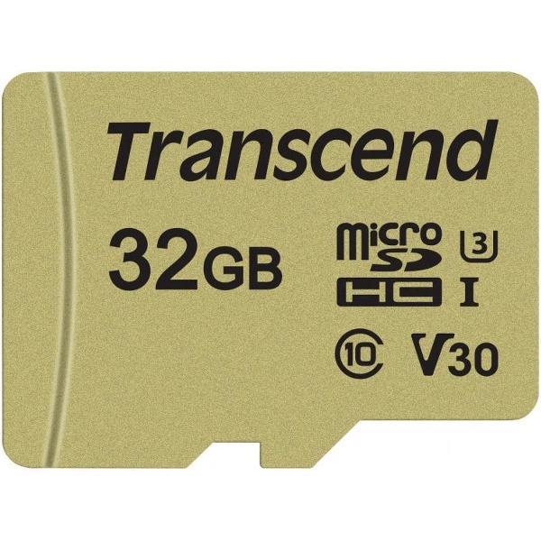 Transcend 500S MicroSDHC - 32GB