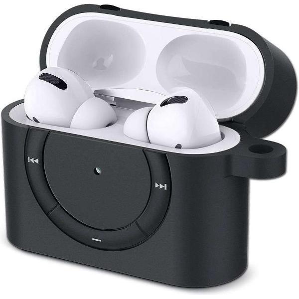 Spigen Classic Shuffle Apple AirPods Pro Case - Zwart