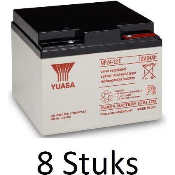 8 Stuks Yuasa lead-acid Batterij NP24-12