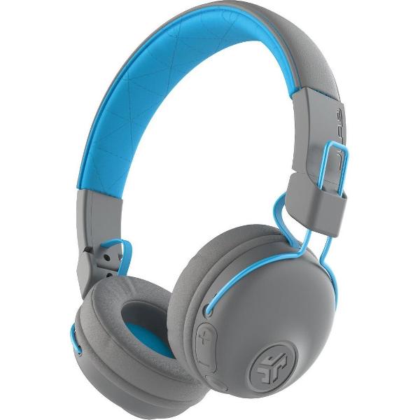 JLab Audio Studio Wireless - Draadloze Bluetooth On-Ear Koptelefoon - Grijs/Blauw