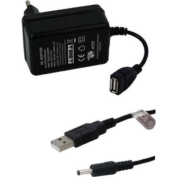 NEMKO gekeurde 2A pin oplader, geschikt voor Yamaha. 12V output.