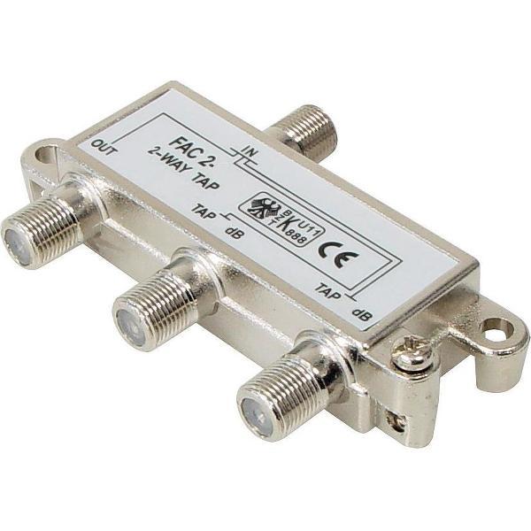 Transmedia Multitap met 2 uitgangen - 10 dB / 5-1200 MHz