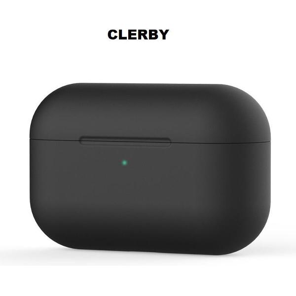 Airpods Pro Case - Airpods Pro Hoesje - Airpods Pro Cover - Airpods Pro Bescherming - Airpods Pro Case - Zwart