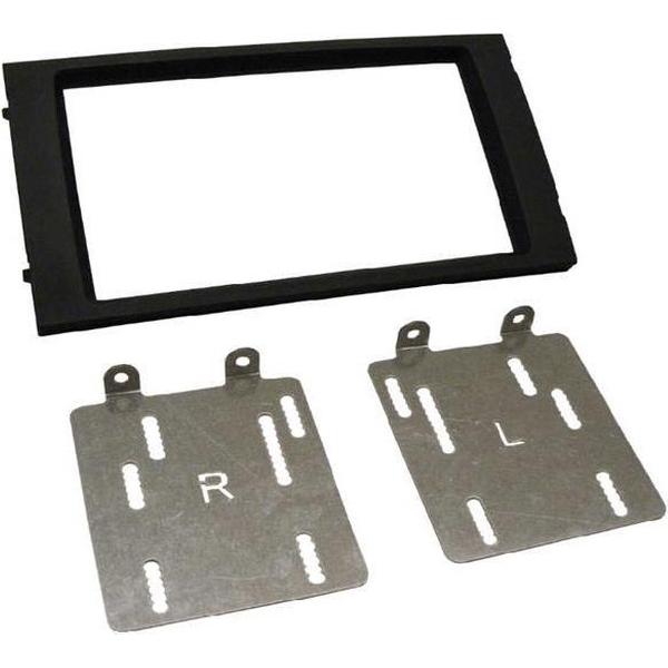 2-DIN frame ECO FRAME SEAT Ibiza 2015- Zwart met oem navi