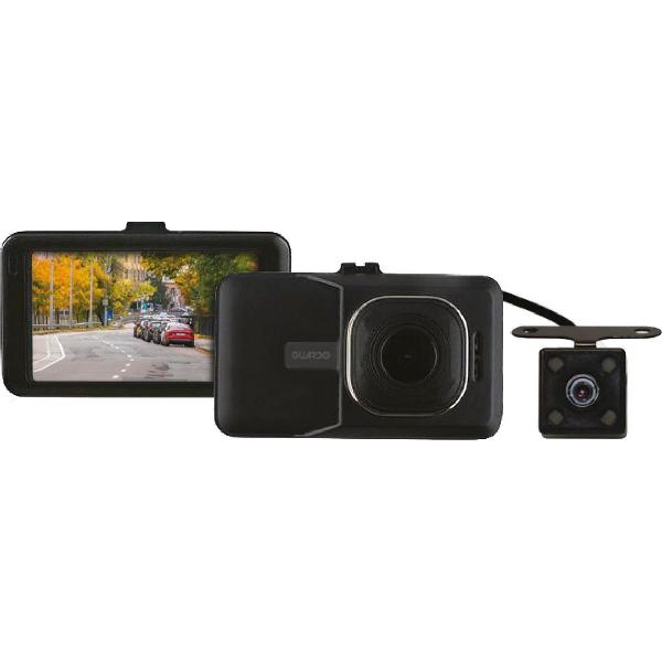 Guardo Full HD Dashcam - Voor-en achtercamera - 1080P - Zwart