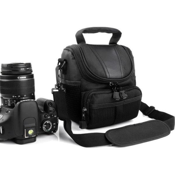WiseGoods Luxe Cameratas - Camera Tas voor Canon - DSLR Case Camera - Canon Powershot / Canon EOS