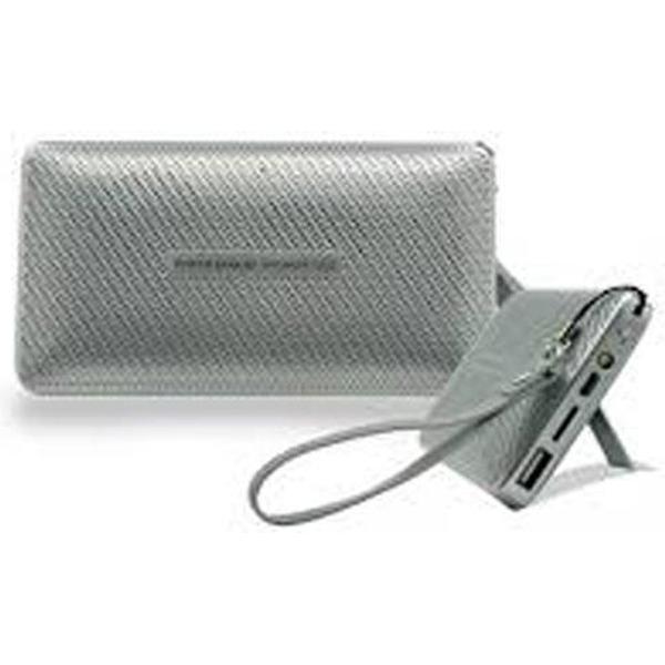 5 in 1 bluetooth speaker met FM radio, ledlamp, powerbank 2600 Mah- kleur zilver