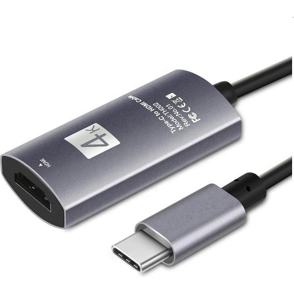 USB-C naar HDMI Adapter - 4K 60Hz | Type c To HDMI HUB | HP | Dell Xps | Apple Macbook Pro | Samsung | Huawei | HP | A-KONIC©