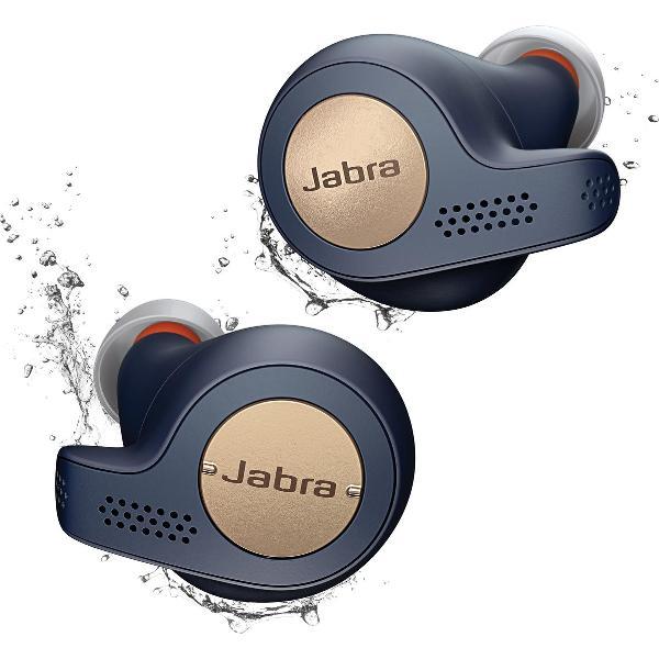 Jabra Elite Active 65t - Volledig draadloze sport oordopjes - Donker blauw