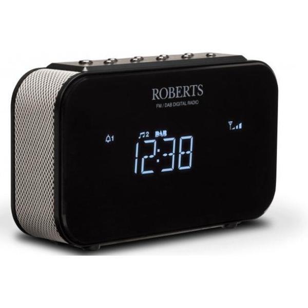 Roberts Radio Ortus 1 Klok Analoog & digitaal Zwart radio