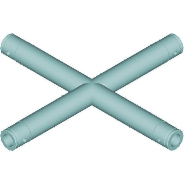 ALUTRUSS SINGLELOCK SPAC-41 4-way Crosspiece 90°