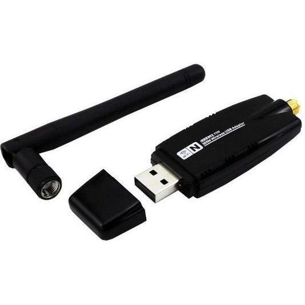 Wifi 300Mbps USB Adapter met Externe Antenne YNW030