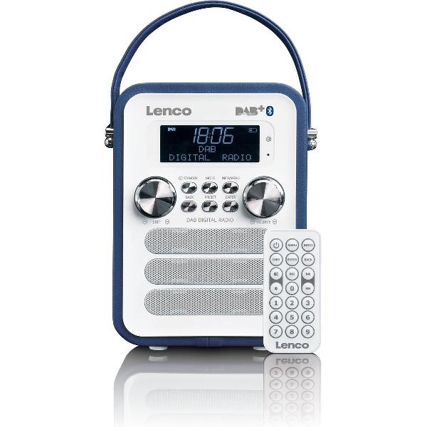 Lenco PDR-050 - Draagbare radio DAB+ - Blauw