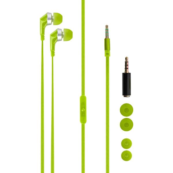 Xqisit universele oordopjes met ptt functie - groen