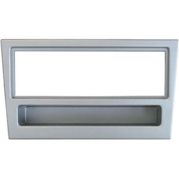 1-DIN Car Audio Installation Kit for OPEL Agila 2000-07, Astra (G) 2001-05, Combo (C) 2001-11, Corsa (C) 2000-06, (w/pocket / grey) (11-632)