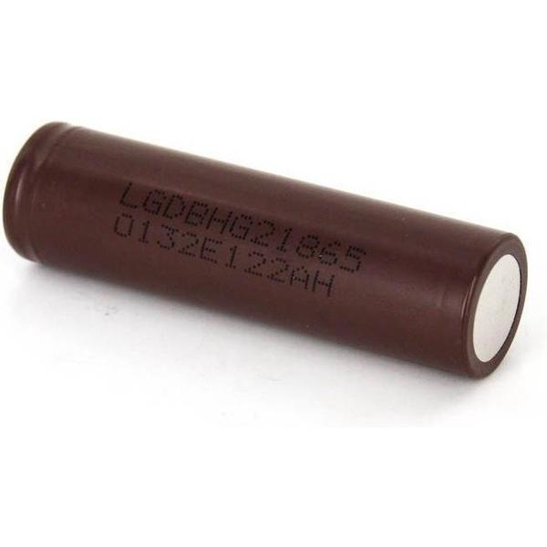 1 Stuk, Type - Button Top - LG INR18650-HG2 20A 3000mAh 3.6V