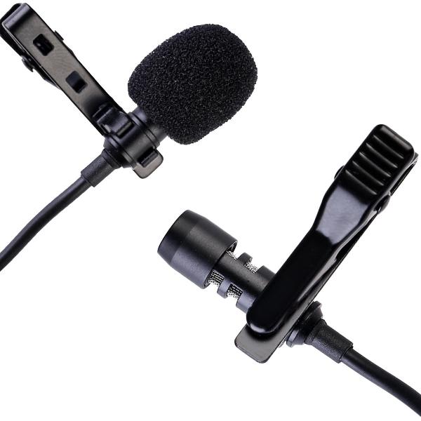 JLM High End Products Lavalier microfoon - Omnidirectionele Condensator Microfoon - Reversmicrofoon - Interviews - conferentie