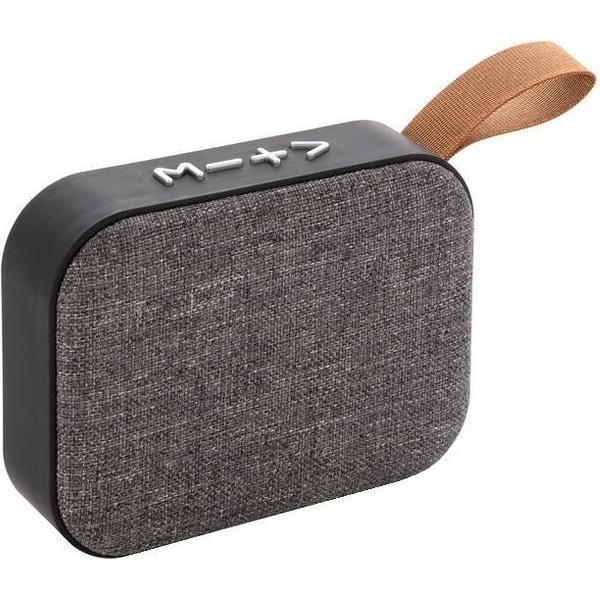 Xd Collection Speaker Fabric Bluetooth Abs 11,5 Cm Grijs 2-delig