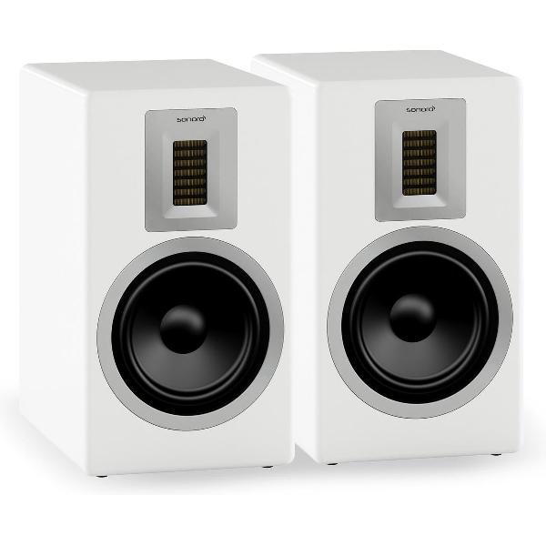 Sonoro Orchestra boekenplank speakers (per paar) - wit