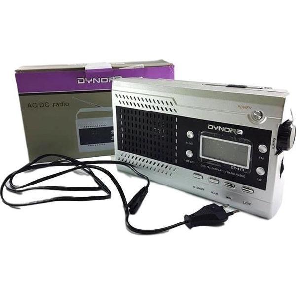 Dynora FM Retro Radio - Met LCD Display - Draadloos