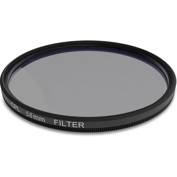 Circulair polarisatiefilter 58mm CPL