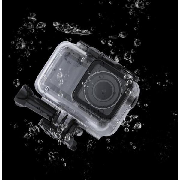 45m onderwater waterdichte behuizing duikkoffer voor DJI Osmo Action, met gesp, basisbevestiging en schroef