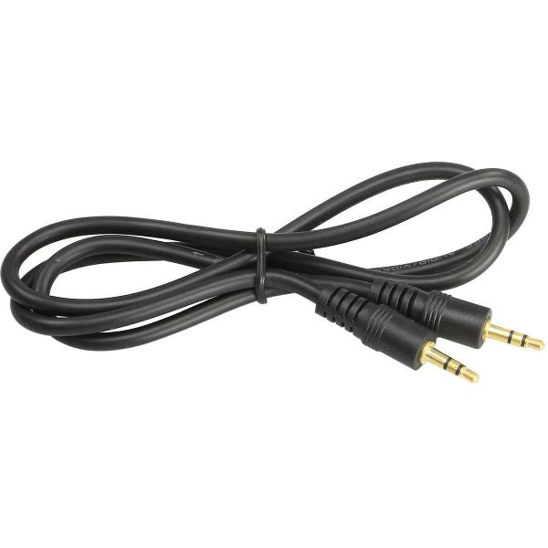 Stereo jack 3,5mm Stereo naar stereo 3.50mm Lengte: 80cm