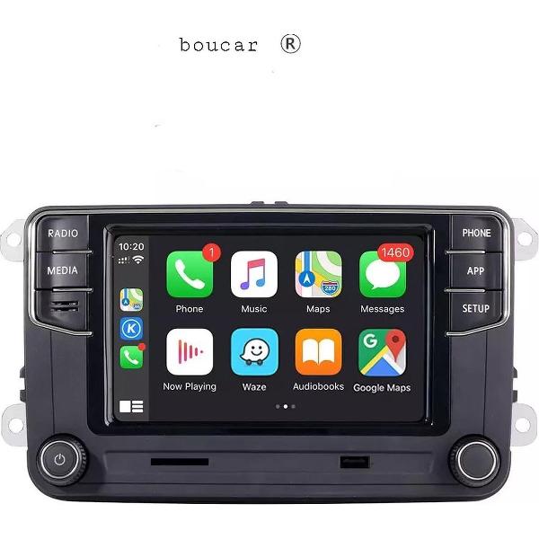 Carplay volkswagen seat skoda ,navigatie ,spotfy, handsfree bellen,bluetooth zonder aux