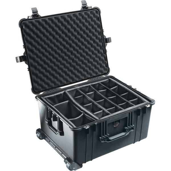 Peli 1624 Waterdichte Camerakoffer Zwart met Dividers