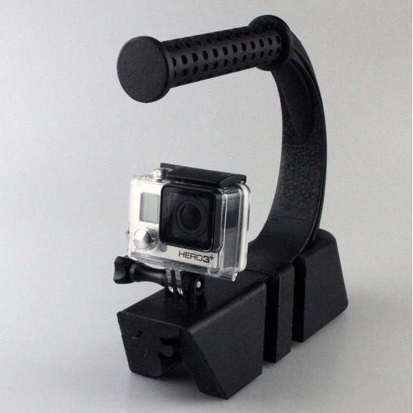 GoPro - hand grip stabilisator - GoPro accessoires - stabiele film handgreep voor de GoPro - Action camera accessoires kit - film statief voor GoPro camera - GoPro houder