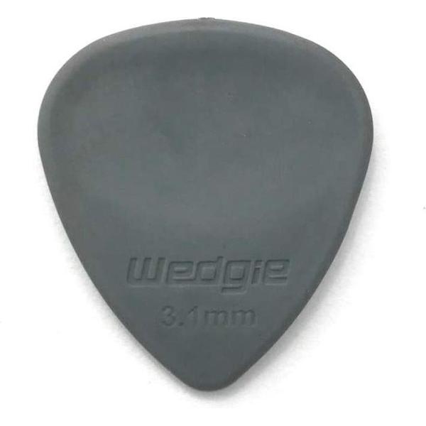 Wedgie Rubber Standard Pick 3-Pack 3.10 mm Medium plectrum