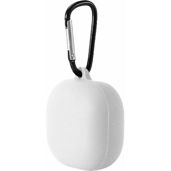Case Cover Voor Samsung Galaxy Buds Pro / Samsung Galaxy Buds Live - Siliconen Wit | Watchbands-shop.nl