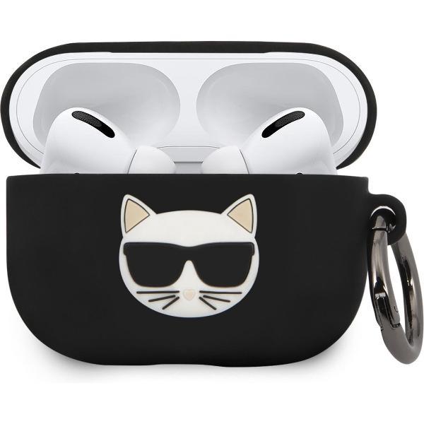 Karl Lagerfeld Apple Airpod Pro zwart AirPods Case - Choupette