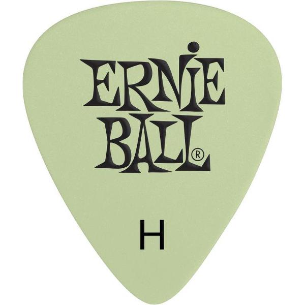 Ernie Ball glow in the dark 6-pack plectrum Heavy 0.94 mm