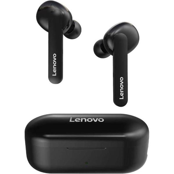 Lenovo HT28 Draadloze Oordopjes – Bluetooth headset – Geschikt voor Apple - Samsung en Android - Zwart