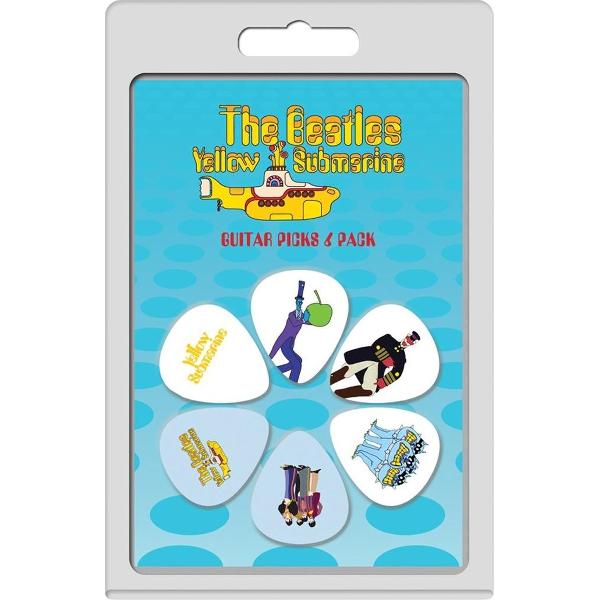 Perri's The Beatles 6-pack Medium plectrum 0.71 mm
