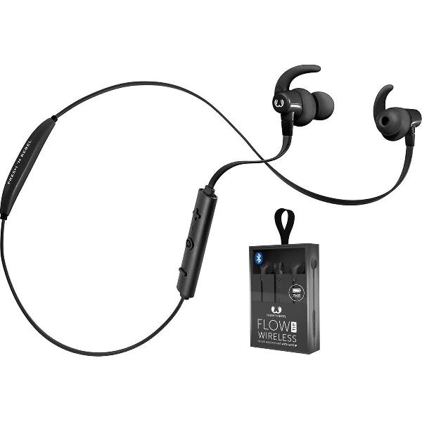 Fresh 'n Rebel Earbuds grijs LACE SPORTS Concrete, Bluetooth in-ear hoofdtelefoon met oorbeugel