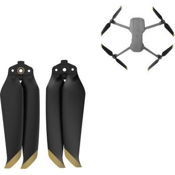 1 paar Sunnylife 7238F-1 voor DJI Mavic Air 2 Low Noise Quick-release propellers (goud)