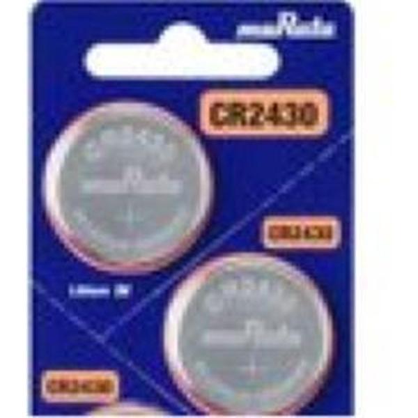 SONY / MURATA CR2430 Lithium knoopcel batterij 2(twee) stuks